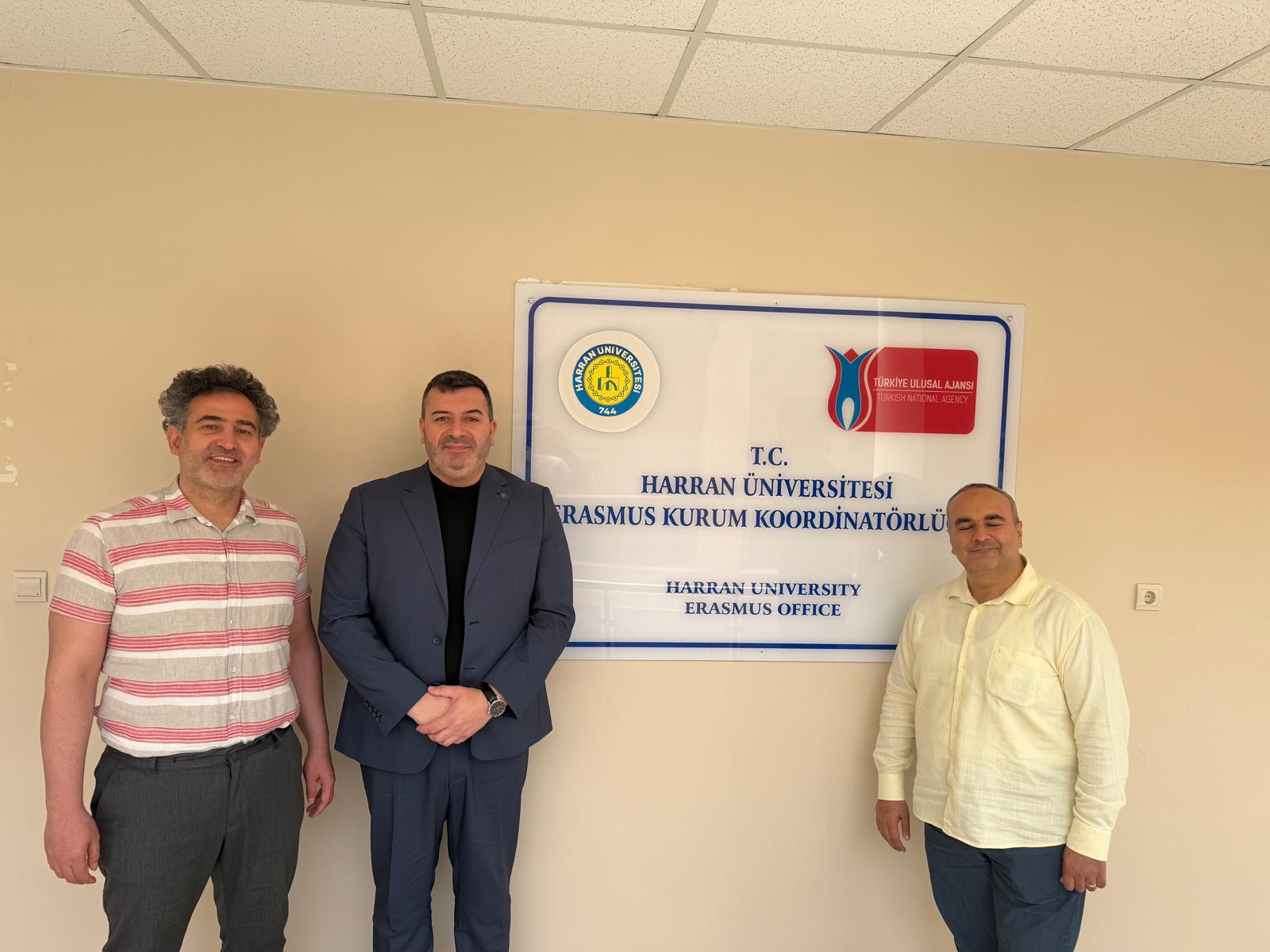 Harran Üniversitesi, Erasmus+ Kapsamında Portekizli Akademisyen Dr. Ricardo Martins’i Ağırladı